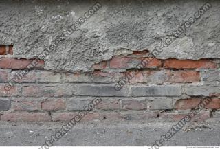 wall bricks damaged old 0012